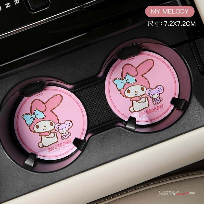 Kawaii Tech Accessories - Anime Sanrio Kuromi Hello Kitty Auto-Antirutschmatte