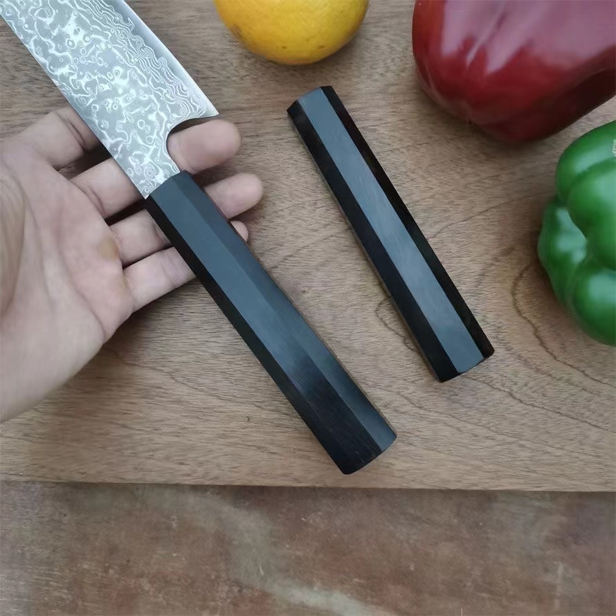 High Tech Kitchen Accessories - Afrikanische Blackwood Achteckigen Griff Küche Chef