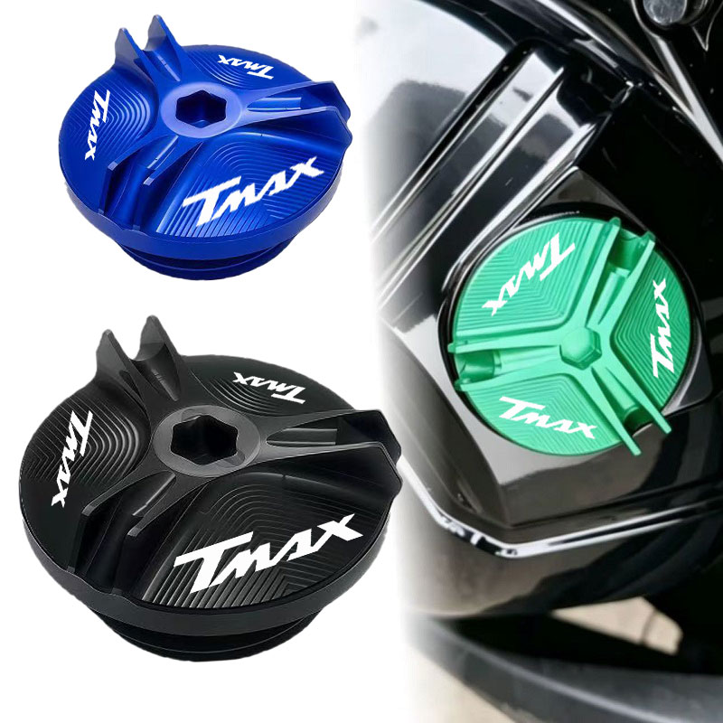 Universal Tech Accessories - Motorölkappen-Schrauben, Tankdeckel-Schutz-Zubehör für Yamaha T-Max TMAX