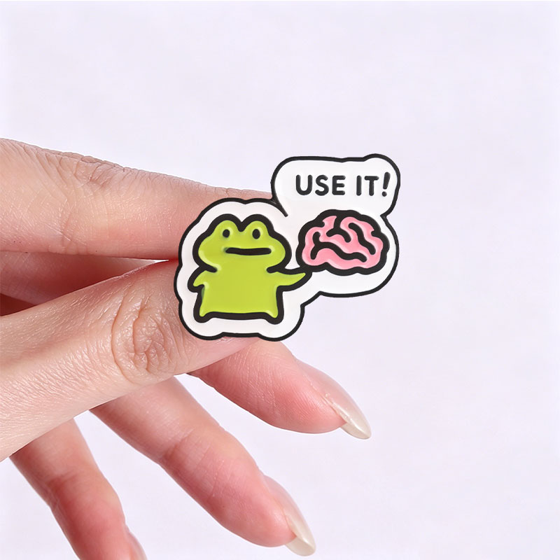 Lustige Frosch-Anstecknadeln,  – Kawaii Tech Accessories Bewertung und Preis