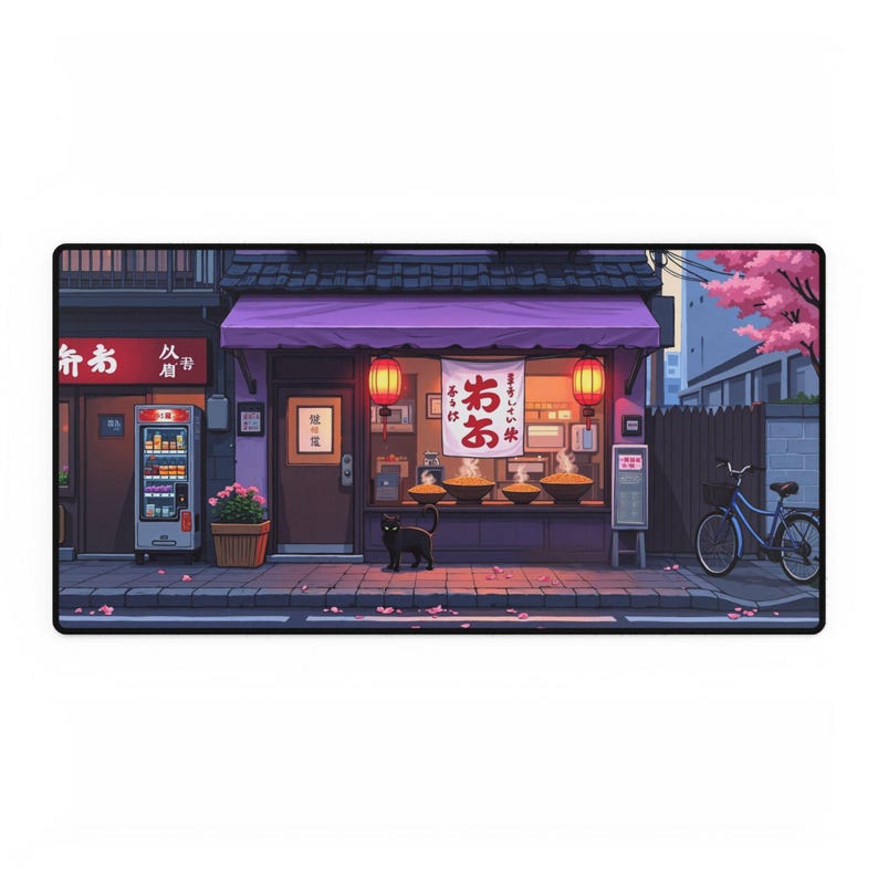 Japanisches Ramen Shop-Mauspad – Japanese Tech Accessories Bewertung und Preis