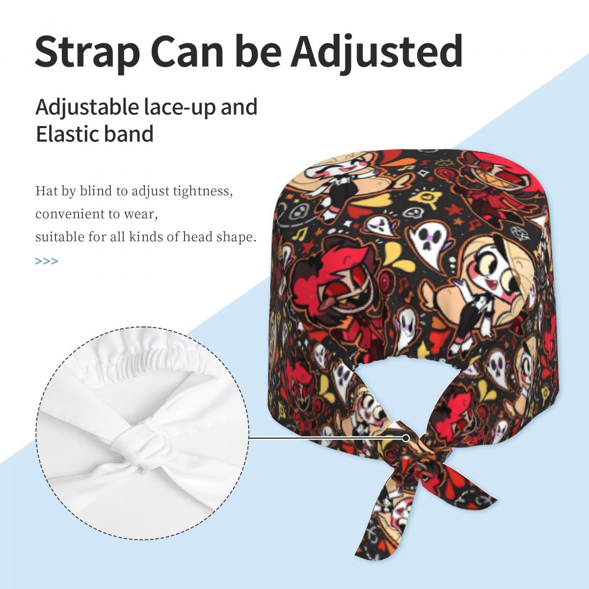 Arbeits-Peeling-Mütze, Hazbin  – Kawaii Tech Accessories Bewertung und Preis