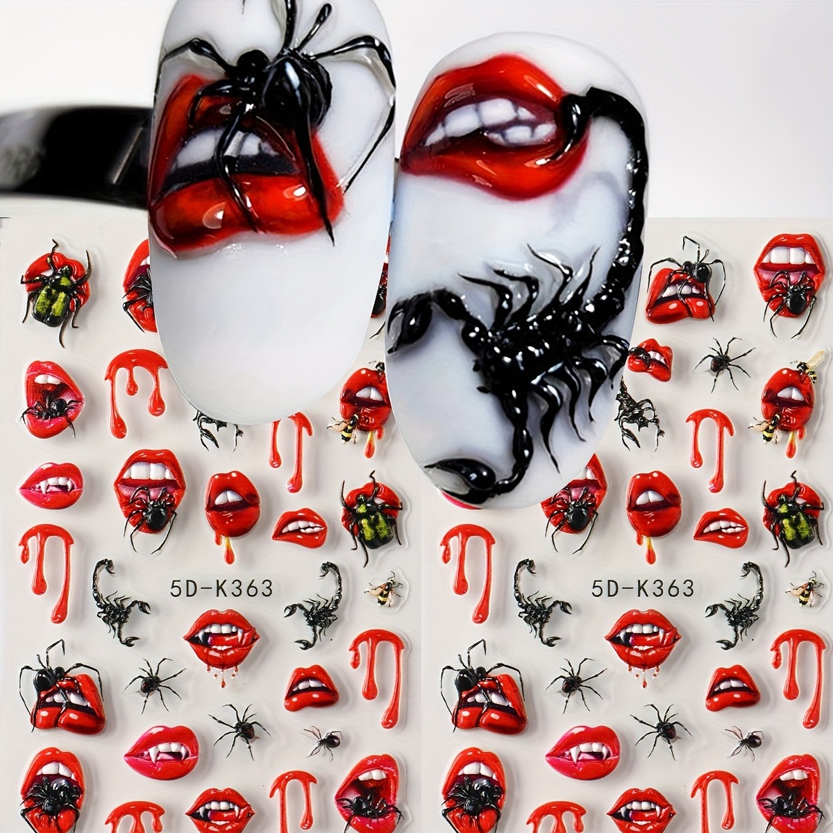 2 Stück 5D Geprägte Halloween  – Quirky Tech Accessories Bewertung und Preis